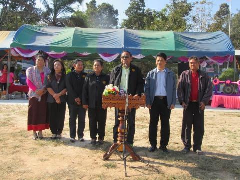 ร่วมงานกีฬาภายใน(กีฬาสี) ประจำปี 2560 ณ โรงเรียนบ้านหนองงิ้วฯ