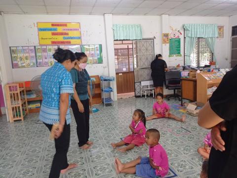 ตรวจเยี่ยมศูนย์พัฒนาเด็กเล็กองค์การบริหารส่วนตำบลนางรอง