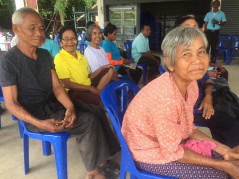 ร่วมประชุมกองทุนแม่ของแผ่นดินบ้านหนองงูเหลือม