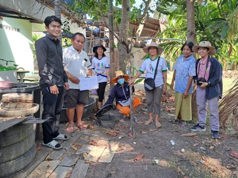 มอบหมายเจ้าหน้าที่กองสาธารณสุขและสิ่งแวดล้อม ร่วมกับ อสม และผู้นำท้องถิ่น
