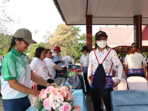 นายกองค์การบริหารส่วนตำบลนางรอง ประธานการจัดการแข่งขันกีฬาประจำตำบลนางรอง