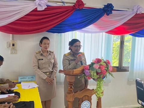 ประธานเปิดโครงการพัฒนาศักยภาพของบุคลากรท้องถิ่นแบบบูรณาการและการมีส่วนร่วม ประจำปีงบประมาณ พ.ศ.2567 หลักสูตร"เพิ่มสมรรถนะการบริหารทรัพยากรที่มีและบูรณาการปฏิบัติงานเป็นทีม"