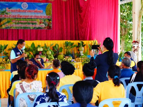 โครงการฝึกอบรมการพัฒนาและส่งเสริมอาชีพเกษตรกรตำบลนางรอง