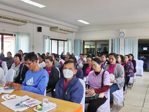 โครงการเพิ่มพูนพัฒนาศักยภาพการปฏิบัติงานด้านสาธารณสุขชุมชนและด้านสุขภาพแก่แกนนำด้านสาธารณสุขและภาคีเครือข่ายที่เกี่ยวข้อง ประจำปีงบประมาณ พ.ศ.2568