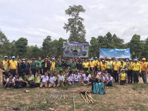 ร่วมกิจกรรม​เครือ​ข่า​ยชุมนุม​ฟื้นฟู​่ป่าบ้านบัวตารุ้ง หมู่ที่ 6 ตำบลนางรอง อำเภอนางรอง จังหวัดบุรีรัมย์